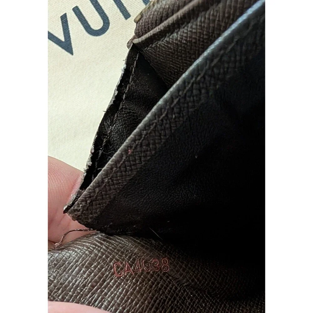 Louis Vuitton Damier Portefeuille Sarah CA4038 Long Wallet